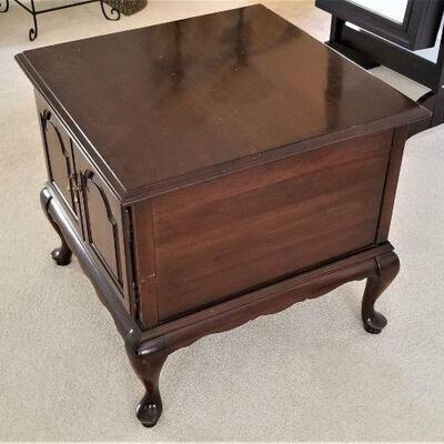 Lot #93  Queen Anne Style Lamp Table