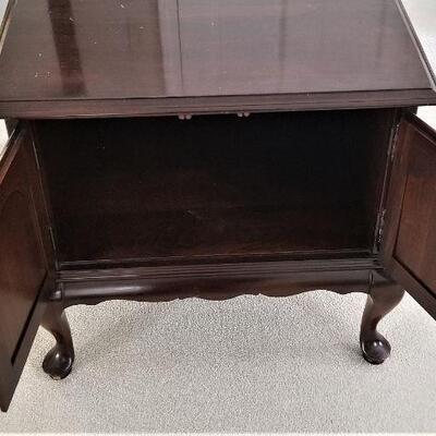Lot #93  Queen Anne Style Lamp Table