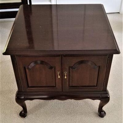 Lot #93  Queen Anne Style Lamp Table