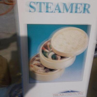 Bamboo Steamer - New in Box