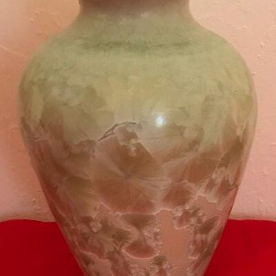 Pepperwood Pottery (Mendocino) Green Vase