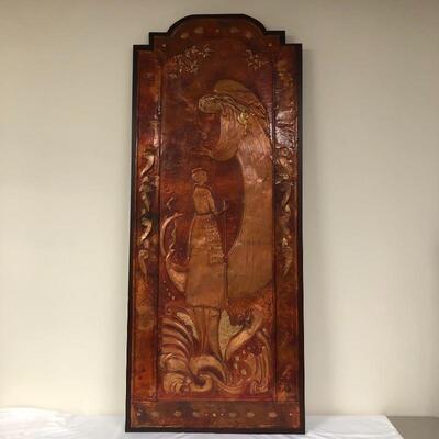 Lot 112 - Large Copper Panel by Sharon Shuster Anhorn  3 of 3