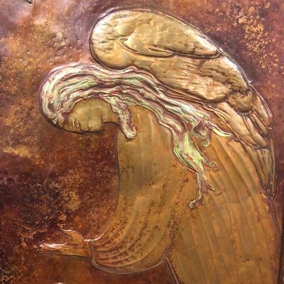 Lot 112 - Large Copper Panel by Sharon Shuster Anhorn  3 of 3