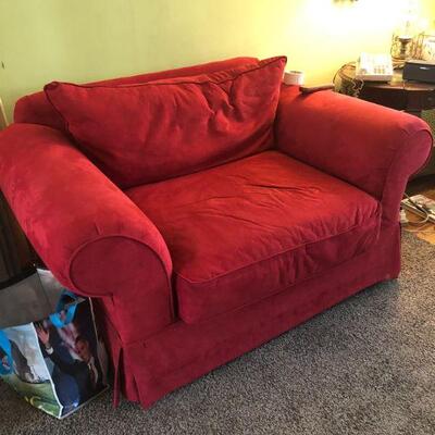 Red Oversize Chair