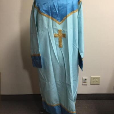 Holy vintage gown - theater, dress-up, costume?