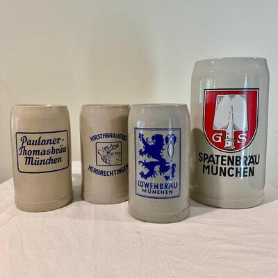 LOT 54 Collection of 4 Beer Steins