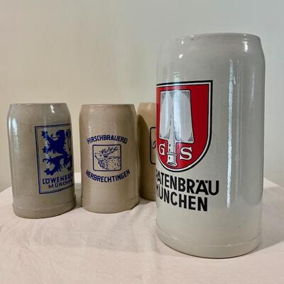 LOT 54 Collection of 4 Beer Steins