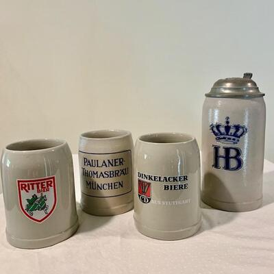 LOT 55 German Beer Steins 
