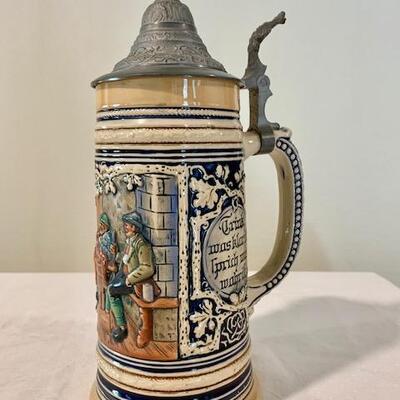 LOT 56 Lusterware 11" Beer Stein