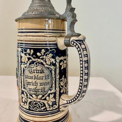 LOT 56 Lusterware 11" Beer Stein