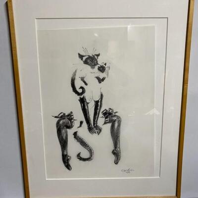 Olivia de Berardinis  â€œdouble pussy catsâ€ 