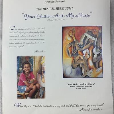 Alexandra Nechita â€œYour Guitar and My Musicâ€