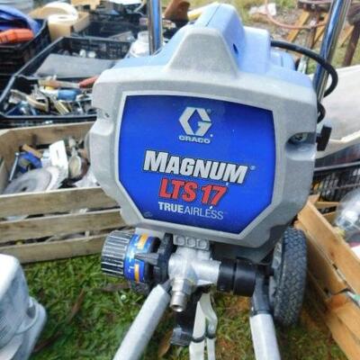 Graco Magnum LTS 17 Airless Paint Sprayer with Wheeled Caddy  (A)