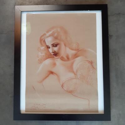 Olivia de Berardinis  â€œportrait of woman in a bustierâ€