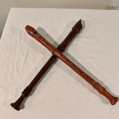 LOT 68 Recorders 2 Wood Weiss Dolmetsch