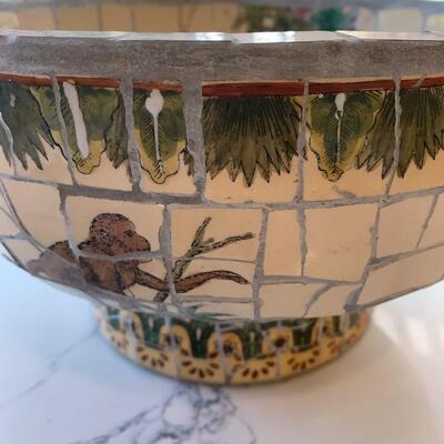 LOT 72 Mosaic Centerpiece Bowl