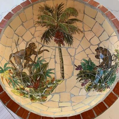 LOT 72 Mosaic Centerpiece Bowl