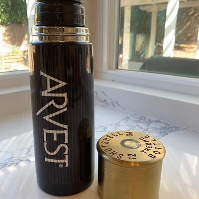 LOT 77 Arvest Shotgun Shell Thermos