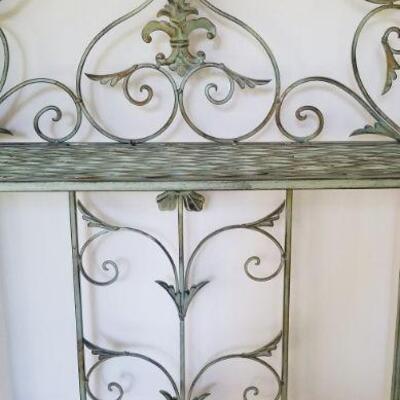 Lot #99  Folding Metal Baker's Rack - French Country design