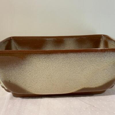 LOT 82 Frankoma Pottery 2 Pieces White Glaze