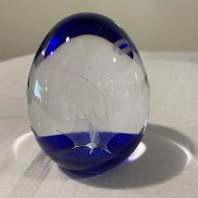 LOT 83 Art Glass 2 Paperweights