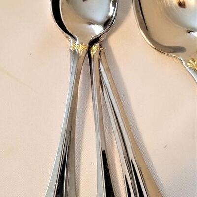 Lot #107  TOWLE (Korea) stainless steel flatware set