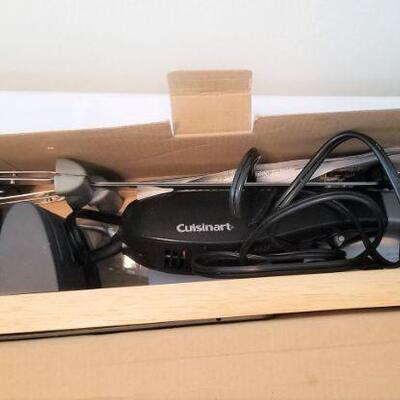 Lot #108  Cuisinart Electric Knife in Box