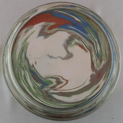 Swirl Pottery Bowl