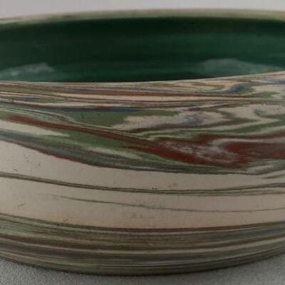 Swirl Pottery Bowl