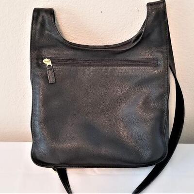 Lot #112  Black Leather JPourse purse