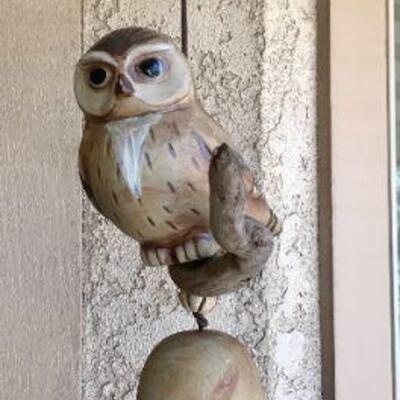 Owl Wind Chime And Bell