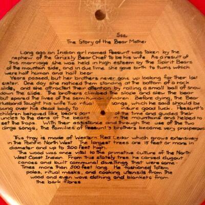 Northwest Coast Cedar Tray