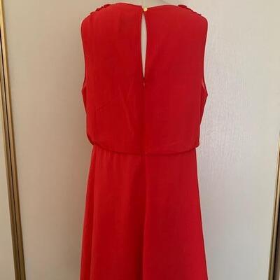 LOT 95 VINCE CAMUTO SLEEVELESS RED DRESS SIZE14