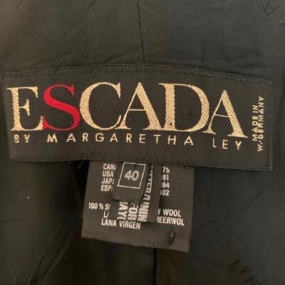 LOT 99  ESCADA by MARGARETHA LEY LETTERS & NUMBERS DANGLE