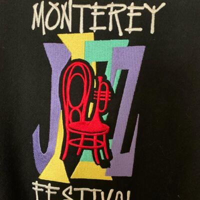 LOT 115  MONTEREY JAZZ FEST LETTERMAN JACKET SIZE XL