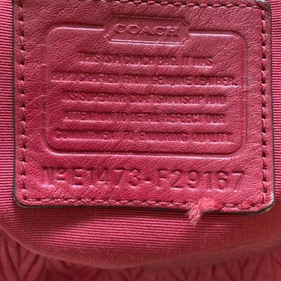 LOT 117  COACH SHOULDER BAG No1473-F29167 HOBO BAG