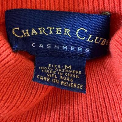 LOT 119  GROUP LOT OF LADIES CASHMERE SWEATERS