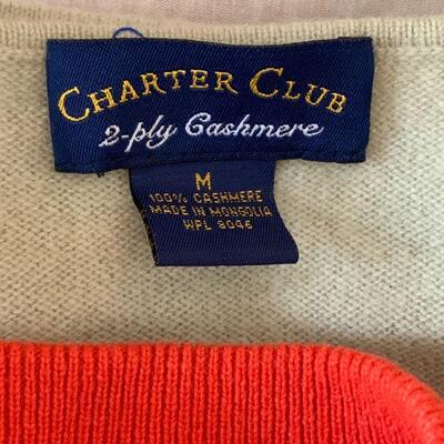 LOT 119  GROUP LOT OF LADIES CASHMERE SWEATERS