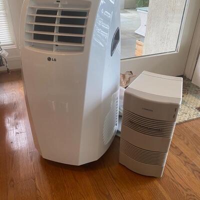 A - 624 LG In-Room Air Conditioner with Air Purifier AmCor