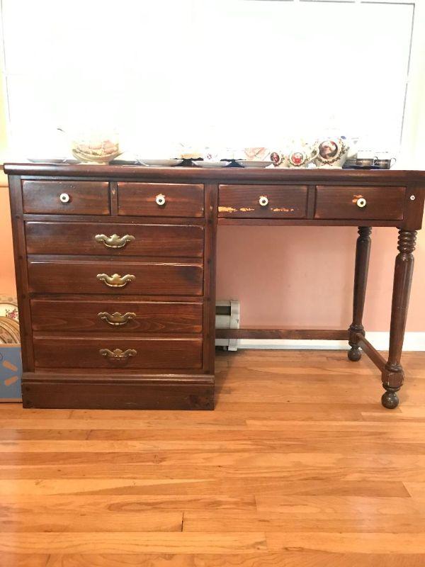 Ethan Allen Antique Pine desk