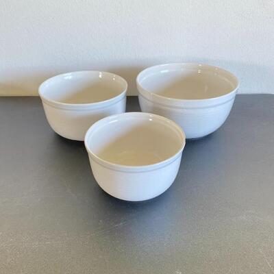 Ceramic 3 Pc Mixing Bowls