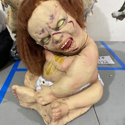 471 Scary Baby Halloween Decor 