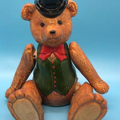 Schmid 1983 Jointed Bear Music Box By Gordon Fraser ~ plays 