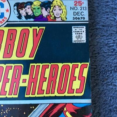 Vintage DC Comic Lot of 6 with 10c and 12c