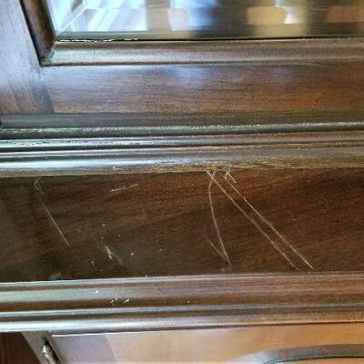 Lot #132  Ethan Allen China Cabinet
