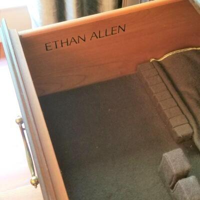 Lot #132  Ethan Allen China Cabinet