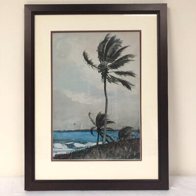 Lot 122 - Palm Tree Print