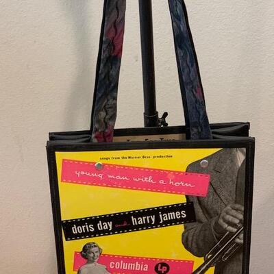 LOT 132 Karin's Kitsch Purse Doris Day Record Jacket