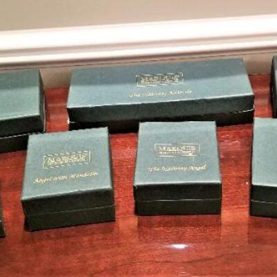 Lot #142  Waterford Marquis Nativity Set - Complete with Boxes