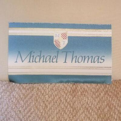 Lot #153  Michael Thomas Sofa - One of Two